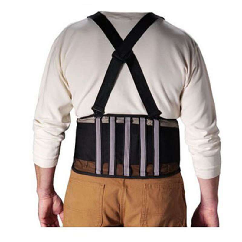 PIP 290-440 Nylon Mesh Back Support Belt, Small, Black